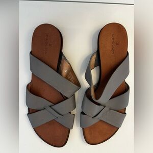 Caslon Women's Gray Sandals - Size US 8